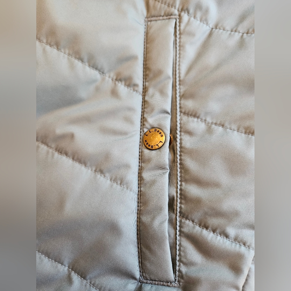 L.L. Bean Colorblock Puffer Jacket Sz M - Picture 7 of 7